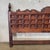 Elevate your bedroom with this striking vintage Spanish Brutalist style headboard, expertly crafted from solid, richly...