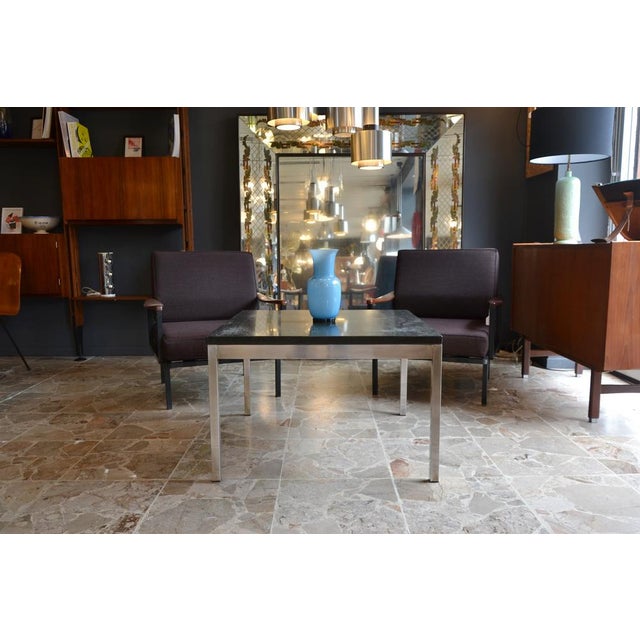 Green Marble Coffee Table by Florence Knoll for Knoll For Sale - Image 8 of 9