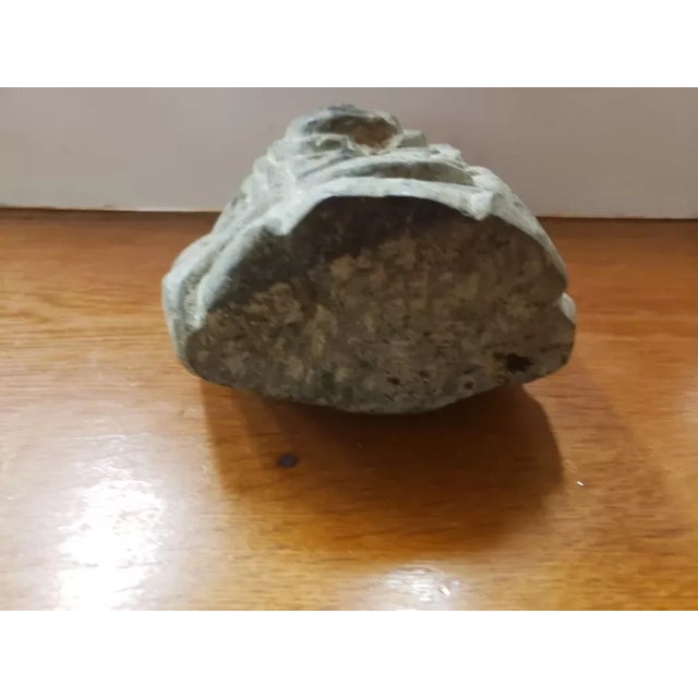 Mid 20th Century Mid 20th Century Pre-Columbian Aztec Style Deity Stone Carving For Sale - Image 5 of 6