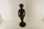 1990s Vintage Classical Figurative Statue Holding Seashell on Round Base For Sale - Image 5 of 18