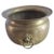 Victorian Late 19th Century Mook Brass Planter Jardiniere With Lion Heads Handles For Sale - Image 3 of 6