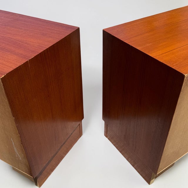 1960s Pair of Scandia Swedish Mid-Century Modern Credenzas, Denmark Design For Sale - Image 12 of 16