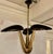 Modern Arteriors Modern Black and Gold Everglades Chandelier For Sale - Image 3 of 5
