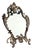 Antique Rococo Table Mirror in Bronze For Sale