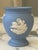 Vintage English Wedgwood Blue Jasperware Neoclassical Vase For Sale - Image 12 of 17