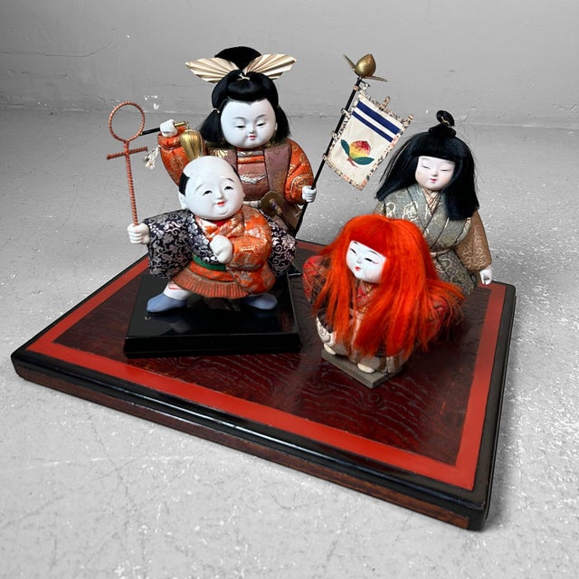 Vintage Japanese Palace Figurines, 1960s, Set of 4 For Sale - Image 18 of 18