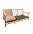Wood Restored Rattan Sofa & Chair Livingroom Set by John Wisner for Ficks Reed For Sale - Image 7 of 12