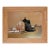 Afternoon Street Scene - Mid Century Figurative Landscape by Rudolf Jacobi For Sale