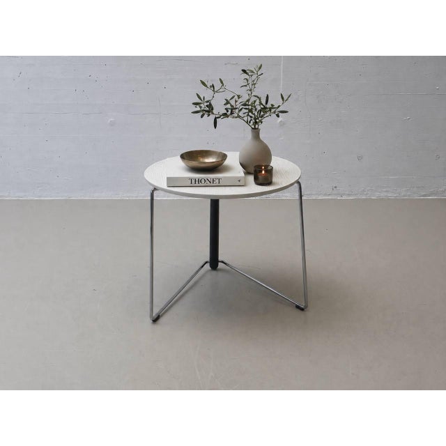Mid-Century Modern S 325 Side Table by Wulf Schneider & Ulrich Böhme for Thonet, 1980s For Sale - Image 3 of 16