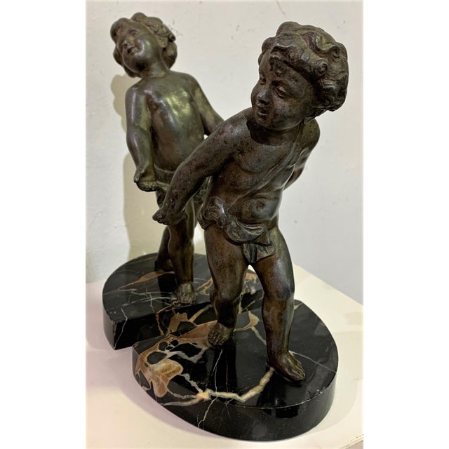 Cupid Bookends, Set of 2 For Sale - Image 5 of 12