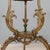 Antique Floor Lamp with Coffee Table in Bronze and Marble, Italy, 20th Century For Sale - Image 10 of 13