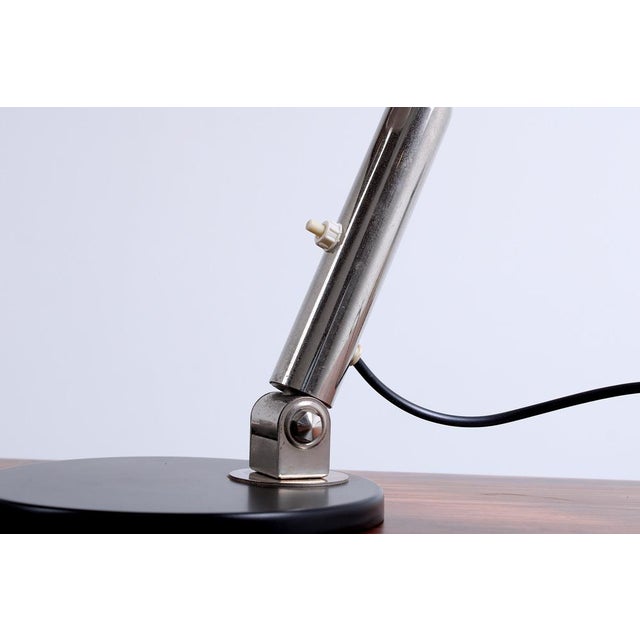 Bauhaus Black 144 Table Light by H. Th. J. A. Busquet for Hala, 1950s For Sale - Image 14 of 16