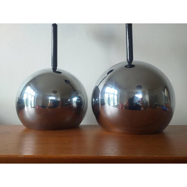 Mid-Century Pendant Lamps by Motoko Ishii for Staff Leuchten, Germany, 1970s, Set of 2 For Sale - Image 7 of 12