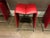 B&B Italia Red Leather Barstools Attributed to B&b Italia For Sale - Image 4 of 5