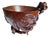 Antique Late 17th Century Qing Chinese Carved Bamboo Scholars Libation Cup For Sale