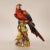 Art Deco Ceramic Parrot Italian Sculpture Majolica Bird Hand Crafted Macaw Parrot For Sale - Image 6 of 12