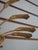 1990s Pair of Italian Gold Wheat Sheaf Candelabra Wall Sconces For Sale In Philadelphia - Image 6 of 12