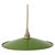 Antique French Hanging Lamp in Green Lacquered Metal For Sale - Image 13 of 13