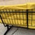 Vintage Homecrest Mid Century Modern Wire Metal Sofa W/ Yellow Vinyl Cushions For Sale - Image 17 of 18
