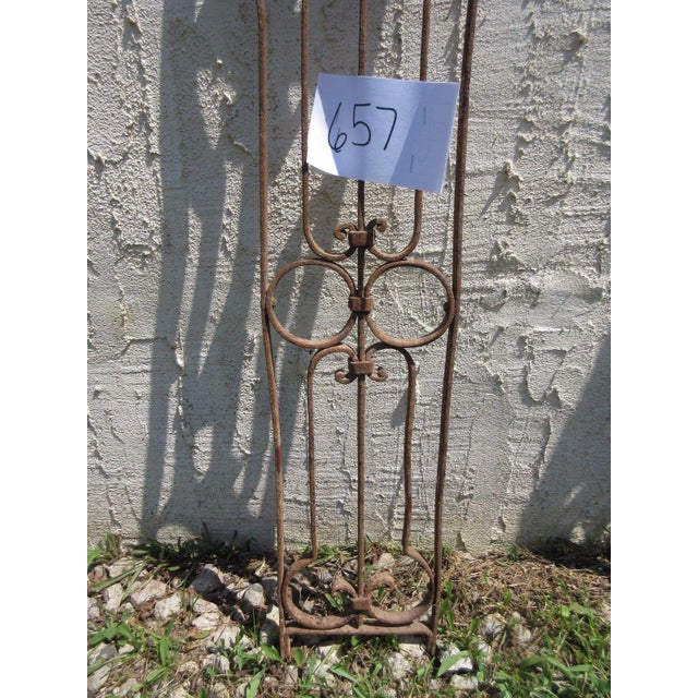 Victorian Antique Victorian Iron Gate Architectural Salvage For Sale - Image 3 of 5