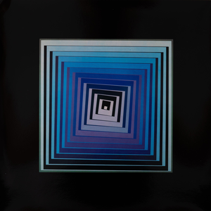 Victor Vasarely, VONAL LILA, Etching