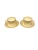Wedgwood Vintage Wedgwood Gold Florentine Bone China Leigh Shaped Footed Cups and Saucers for Two - 4 Pieces For Sale - Image 4 of 10