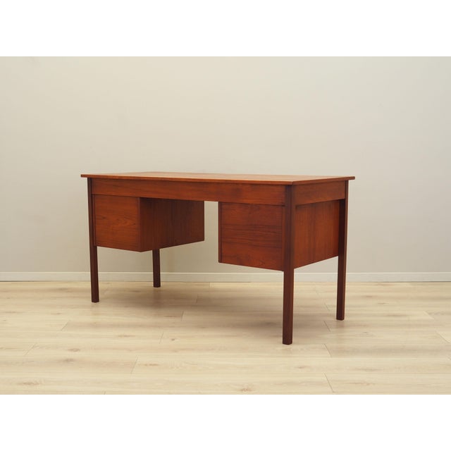 Danish Teak Desk, Denmark, 1970s For Sale - Image 14 of 15