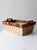 Beige Vintage Rectangle Storage Basket With Handles For Sale - Image 8 of 9