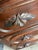 American Vintage Walnut 3 Drawer Dresser With Marble Top. For Sale - Image 3 of 12