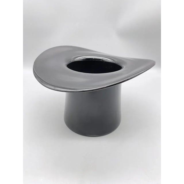 Glass Vintage Italian Sparkling Wine Cooler in Murano Glass, 1960 For Sale - Image 7 of 7