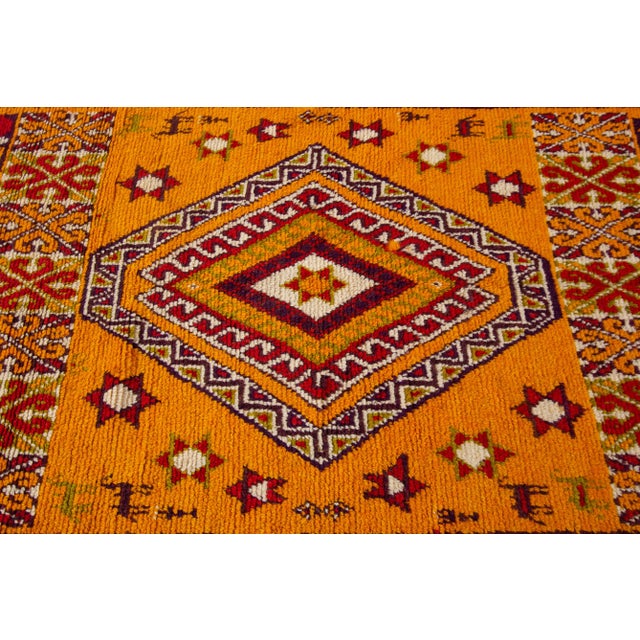 Mid20th Century Vintage Moroccan Wool Rug Chairish