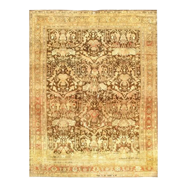 Late 19th Century Persian Antique Sultanabad For Sale