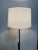 Modern 1920s Late Mission Wrought Iron Adjustable Floor Lamp With Shade For Sale - Image 3 of 5