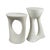Souda Kreten Side Table, Grey, Short, by Souda, Modern, Organic, Concrete End Table For Sale - Image 4 of 4