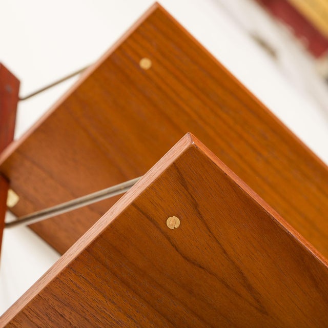 Danish Teak Shelving Unit in the style of Poul Cadovius, 1960s For Sale - Image 16 of 17