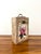 Vintage Hand Painted Faux Bois Two-Bottle Wine Storage Chest For Sale - Image 4 of 9