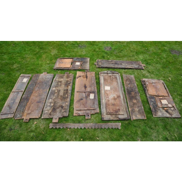 Antique Orient Cedar Wood Treasure Dowry Chest from Nuristan Afghanistan, 19th Century For Sale - Image 11 of 12