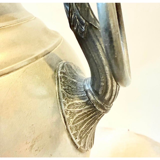 Art Nouveau Samowar in Metal, 1890s For Sale - Image 3 of 10