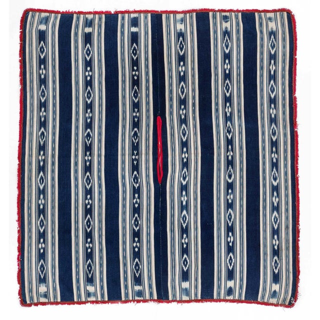 A Man's Special Occasion Poncho collected in Ambato, Tungurahua Province, Central Ecuador circa 1940-50s. The finely woven...