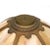 Brown Pittsburgh 6 Bent Panel Slag Glass Leaded Table Lamp For Sale - Image 8 of 8