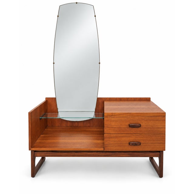 Mid-Century Teak G Plan Quadrille Dressing Table by Roger Bennett for E. Gomme, 1960s For Sale - Image 12 of 12