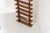 Sculptural Wengé Slat Bookcase For Sale - Image 10 of 18