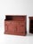 Antique Red Step Back Cupboard Cabinet For Sale - Image 16 of 18