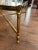 1980s 1980s Italian Vintage Glass and Brass Square Coffee Table by Solmet For Sale - Image 5 of 10