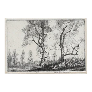 1940s Keith Shaw Williams Country Landscape Etching