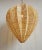 Contemporary Raw Rattan Starfruit Pendant Light Medium For Sale In Los Angeles - Image 6 of 9