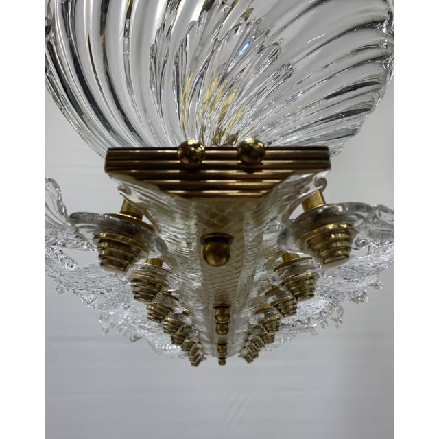 Pendant Chandelier from Seguso, 1950 For Sale - Image 4 of 11