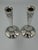 Art Nouveau Sterling Silver Candlesticks With Floral Relief Decoration - a Pair For Sale In Los Angeles - Image 6 of 6
