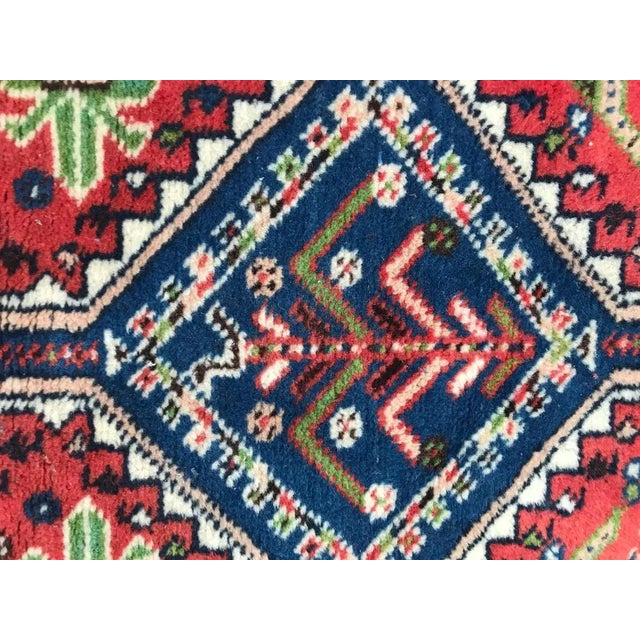 Vintage Wool Yalameh Rug, 1980s For Sale - Image 9 of 11