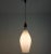 Mid-Century Modern Italian Pendant Lamps in Teak and Opal Glass, 1960s, Set of 2 For Sale - Image 13 of 14